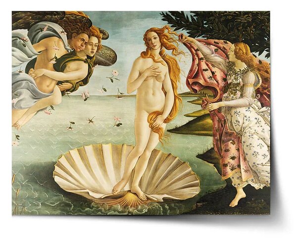Sablio Plakát Zrození Venuše - Sandro Botticelli - 60x40 cm