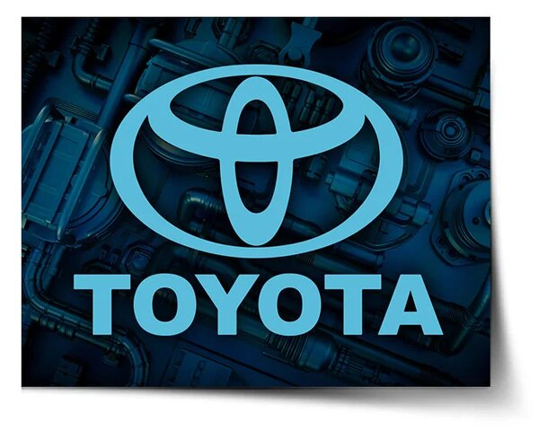 Sablio Plakát Logo Toyota Motor - 60x40 cm