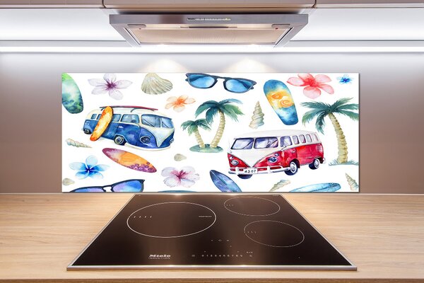 Panel do kuchyně Symboly surfingu pksh-117354986
