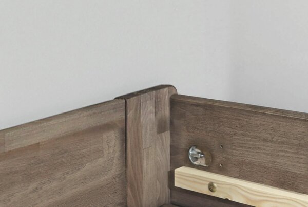 Zvýšená válenda z masivu FUTON, 140x200, masiv buk