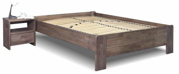 Zvýšená válenda z masivu FUTON, 140x200, masiv buk