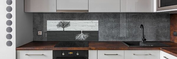 Panel do kuchyně Stromy na zdi pksh-117821406