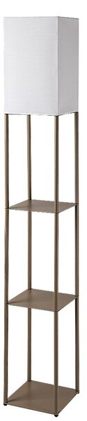Rabalux 74192 stojací lampa Bronn E27 | s vypínačem | béžová