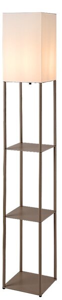 Rabalux 74192 stojací lampa Bronn E27 | s vypínačem | béžová
