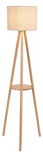 Rabalux 74108 stojací lampa Trevia E27 | s vypínačem | béžová
