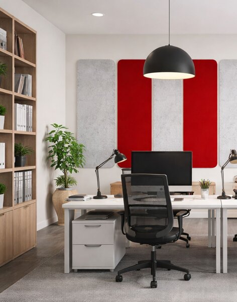 Nástěnný akustický panel Silence Long 120 × 35 cm
