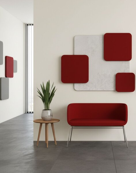 Nástěnný akustický panel Silence Square 50 × 50 cm