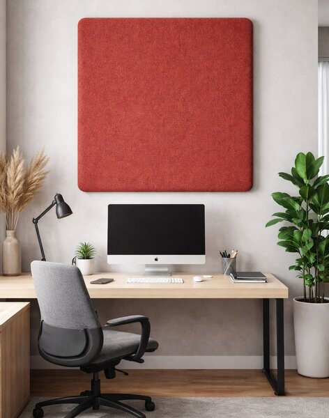 Nástěnný akustický panel Silence Square 100 × 100 cm
