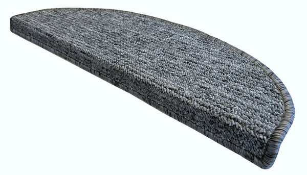 Vopi Nášlapy na schody Alassio modrošedé půlkruh, samolepící - 24x65 půlkruh (rozměr včetně ohybu)