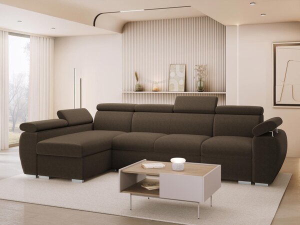 Rohová rozkládací pohovka Giza LCP, Strana: Pravá - 1p(65)+2r+LCp, Potah: Paros 02 5903211337697