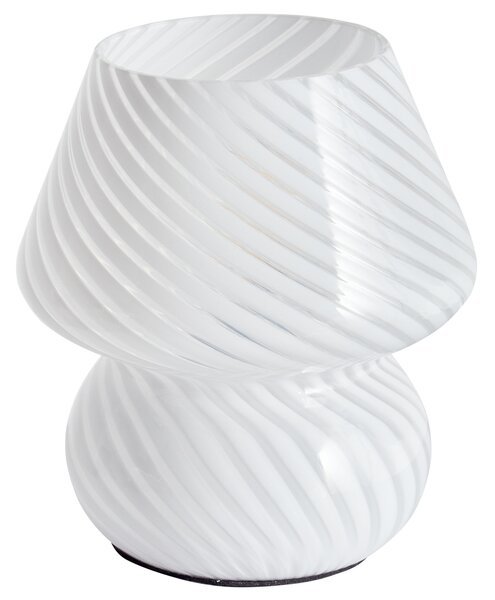 Stolní lampa LOBO Sklo Bílá