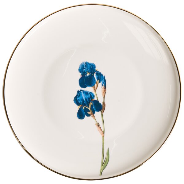 Sada 24 kusů nádobí HYSSOP Porcelán Bílá