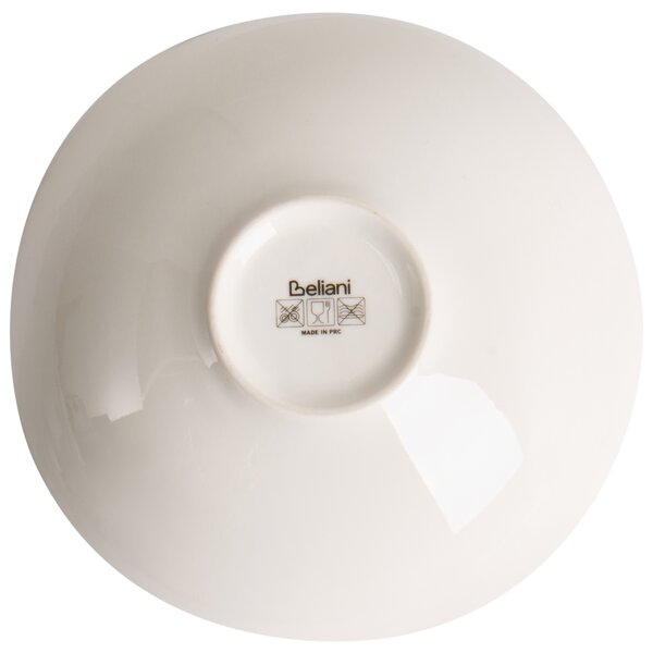 Sada 24 kusů nádobí HYSSOP Porcelán Bílá