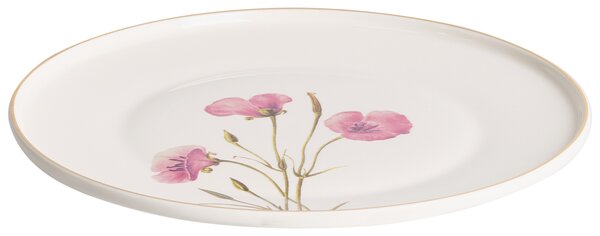 Sada 24 kusů nádobí HYSSOP Porcelán Bílá