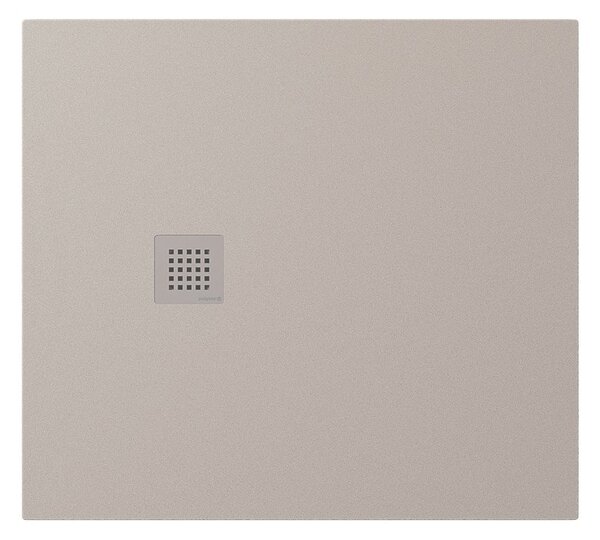 Polysan Polysan, TRENECA sprchová vanička z litého mramoru s možností úpravy rozměru 100x90cm, béžová matná, 84306.81