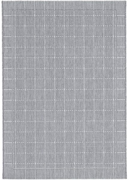 Breno Kusový koberec ADRIA NEW 02/GSG venkovní šedý, 80x150 cm