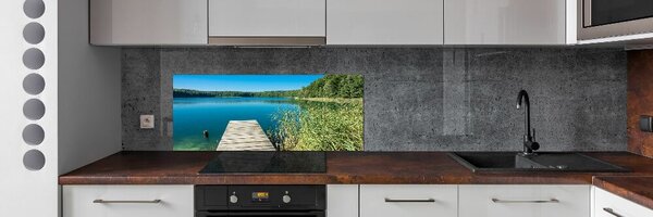 Panel do kuchyně Molo nad jezerem pksh-119795529