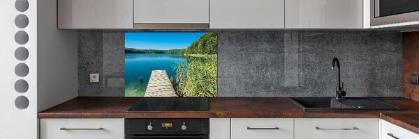 Panel do kuchyně Molo nad jezerem pksh-119795529
