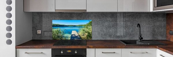 Panel do kuchyně Molo nad jezerem pksh-119795565
