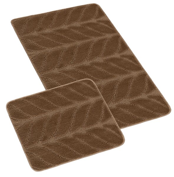 BELLATEX SADA BANY 60x100 + 60x50 cm - bez výkroje Hnědá sada 60x100, 60x50 cm
