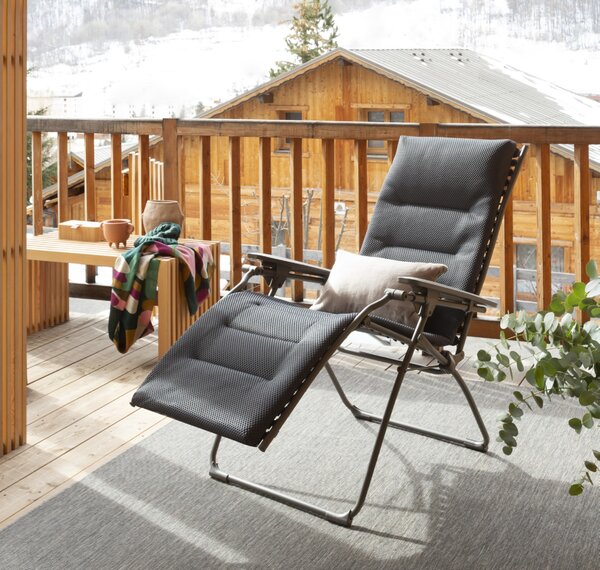 Relaxační křeslo Lafuma EVOLUTION BeComfort šedá Dark Grey