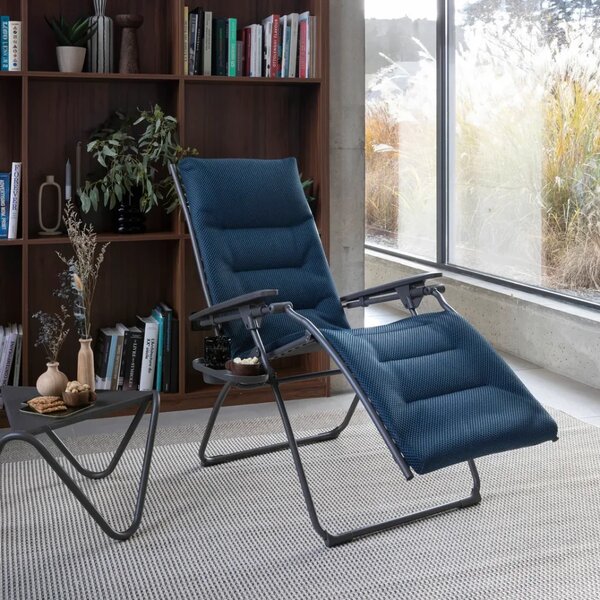Relaxační křeslo Lafuma EVOLUTION BeComfort modrá Blue Encre