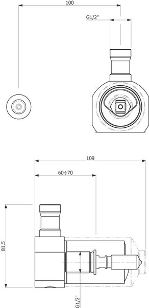 Villeroy & Boch TVW10611B15064 Univerzální vestavná vana Loop&Friends