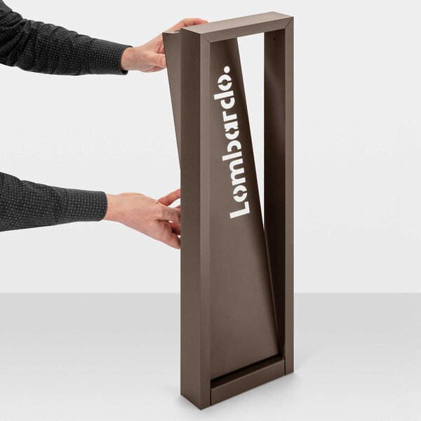 Lombardo Arke FULL LED venkovní sloupkové svítidlo IP66 AC DIRECT 1000mm2200KCorten