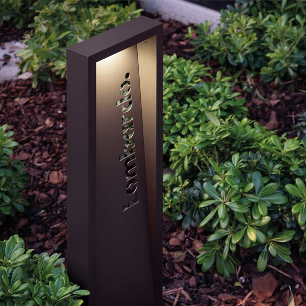Lombardo Arke FULL Code LED venkovní sloupkové svítidlo IP66 AC DIRECT 1000mm2200KAntracitová