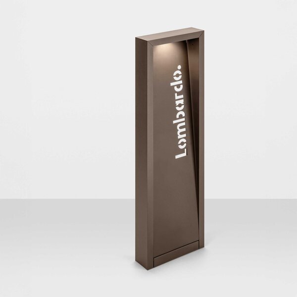 Lombardo Arke FULL Code LED venkovní sloupkové svítidlo IP66 AC DIRECT 1000mm2200KAntracitová