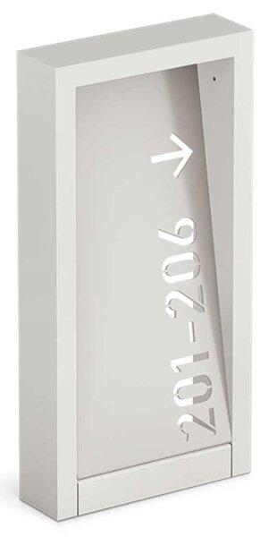 Lombardo Arke FULL Code LED venkovní sloupkové svítidlo IP66 AC DIRECT 1000mm2200KAntracitová