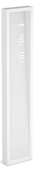 Lombardo Arke FULL Code LED venkovní sloupkové svítidlo IP66 AC DIRECT 1000mm2200KBílá