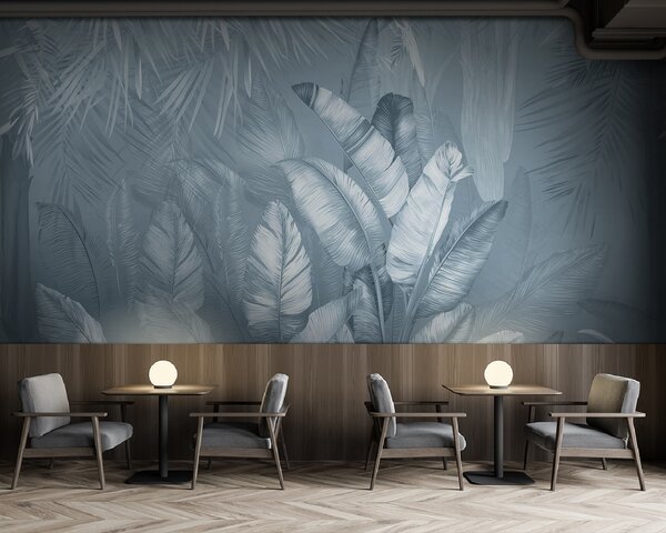 Fototapety Rostlina, voda a azur, Fototapety příroda, Fototapety palmové listy, u50468v3 : uwalls.cz