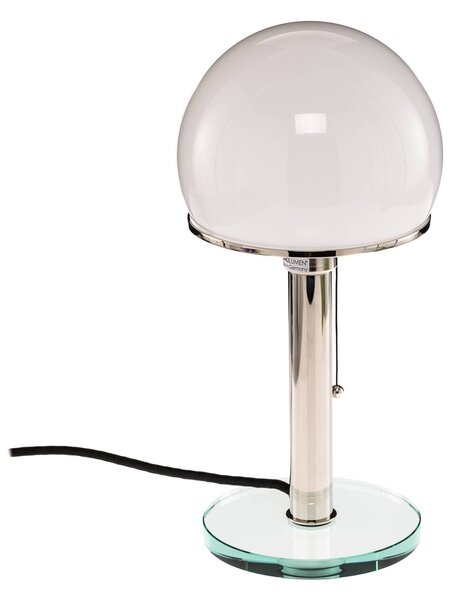 TECNOLUMEN Wagenfeld WG25 stolní lampa noha/tyč