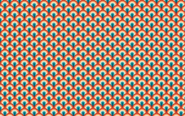 Fototapeta Vzor červených a modrých kruhů, Designové fototapety na zeď, Populární fototapety, u51624 - Tapeko.co.cz