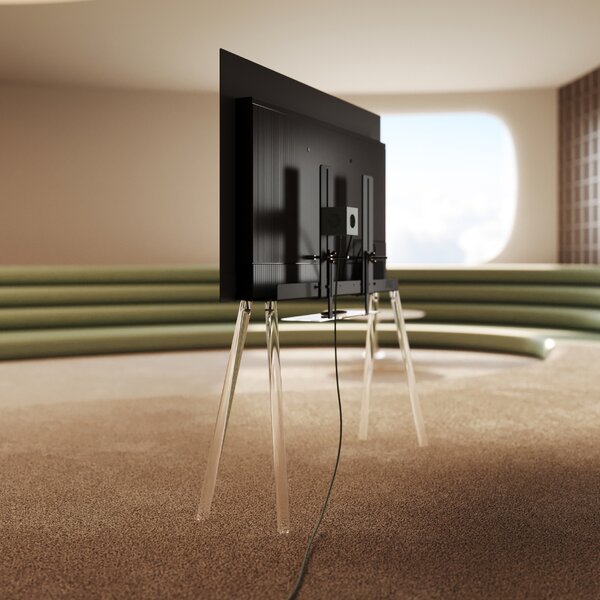 Jalg designové televizní stojany Acrylic Tv Stands Regular (42”- 55” TV´s)