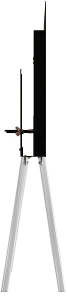 Jalg designové televizní stojany Acrylic Tv Stands Regular (42”- 55” TV´s)