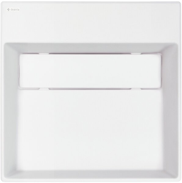 Deante Correo umyvadlo 40x40 cm čtvercový na pult bílá matný CQR_AU4M