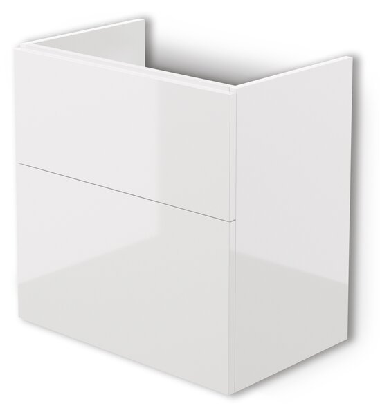 Deante Tubo skříňka 60x38.5x60 cm pod umyvadlo závěsná bílá STU_6U61