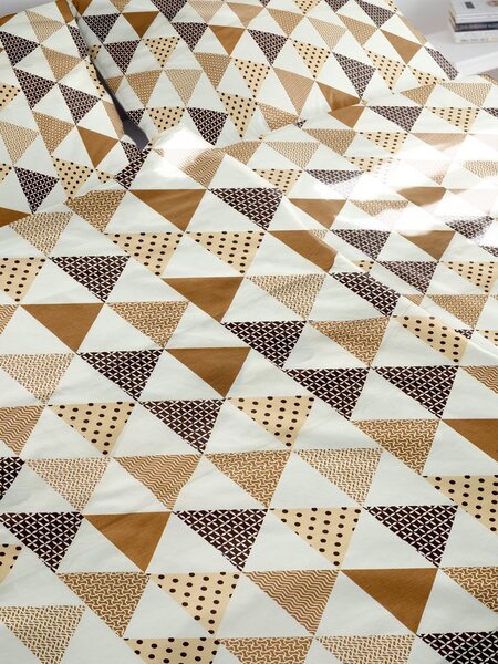 Polášek Bavlněné povlečení LENKA - Béžová | 140 x 200 cm / 70 x 90 cm