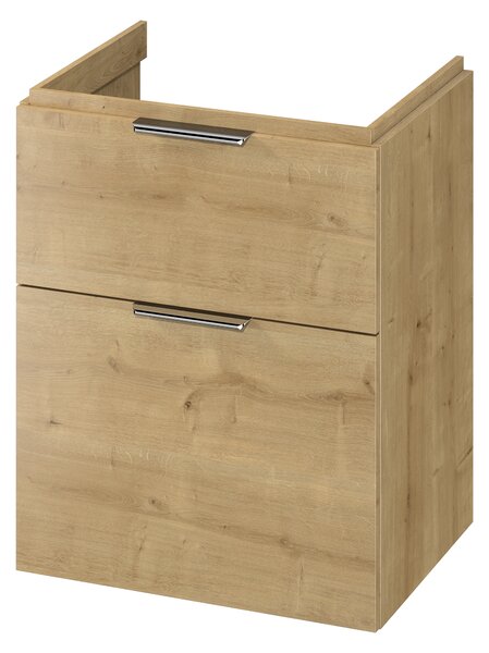 Cersanit City umyvadla se skříňkou 60 cm dub S4004-134