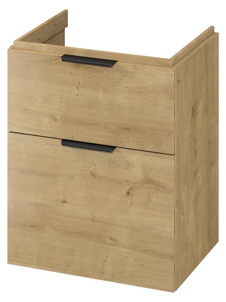 Cersanit City umyvadla se skříňkou 60 cm dub S4004-134