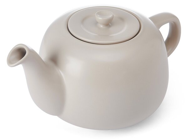 KitchenCraft Čajová konvice La Cafetière Classic keramická 1,5 l (6 šálků), Latte LCTPOT6CPLAT