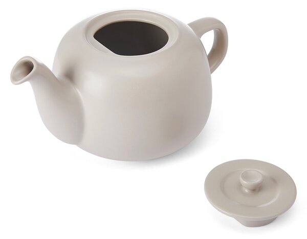 KitchenCraft Čajová konvice La Cafetière Classic keramická 1,5 l (6 šálků), Latte LCTPOT6CPLAT