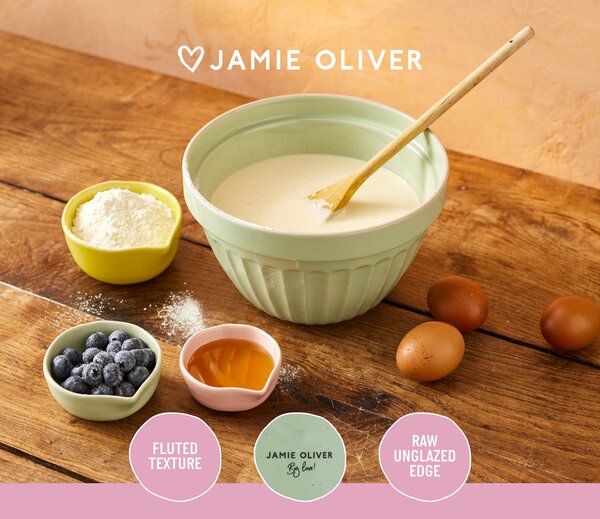 Jamie Oliver Big Love kameninová mísa 1,5 l zelená JOBLPROPPUD1500