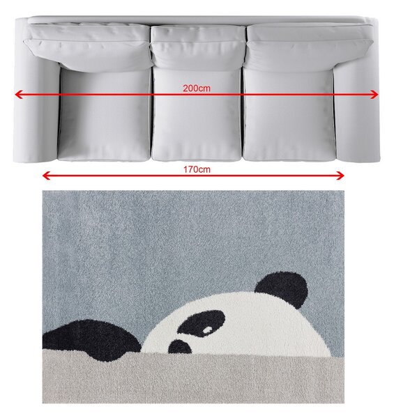 Koberec Shy Panda 120x170cm