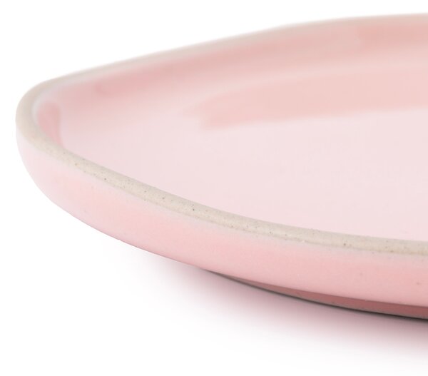 Jamie Oliver Big Love sada 4 kameninových talířů Ø 19 cm (žlutý, zelený, béžový, růžový) JOBLPLAT19PK4