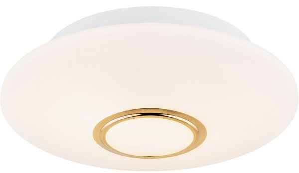 Argon Chicago nástěnné svítidlo 2x15 W mosaz-opálová 1030