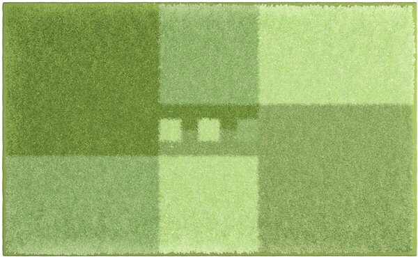 LineaDue MERKUR - Koupelnová předložka zelená Rozměr: 50x80 cm