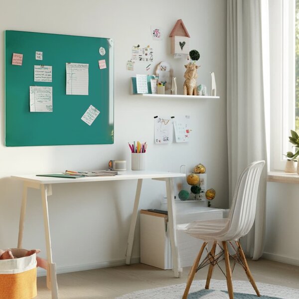 Zelená smaragdová skleněná magnetická tabule Smatab® - 40 × 60 cm